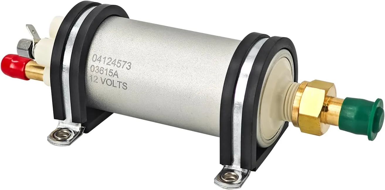 04128101 04124573 Fuel Supply Pump 12V, Oil Delivery Pump New with Bracket for Deutz TCD3.6 TCD2.9 TD3.6 TD2.9 L04 Diesel Engines, Replaces 04165235 04127127 04124902 236259GT 214691GT