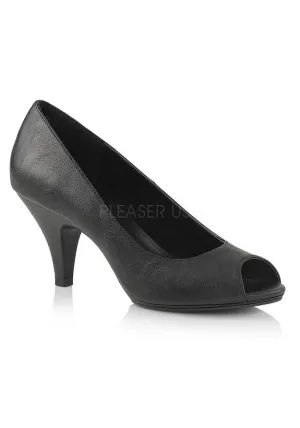 3" Heel, 1/8" Platform Peep Toe Pump