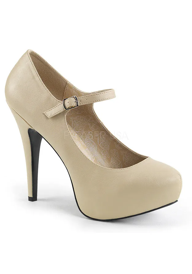 5 1/4" Heel, 1 1/4" PF Maryjane W/Concealed PT Pump