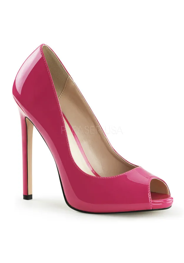 5" Heel, 1/4" PF Peep Toe Pump