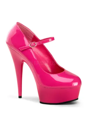 6" Heel, 1 3/4" PF Maryjane Pump
