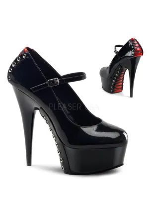 6" Heel, 1 3/4" PF Maryjane Pump