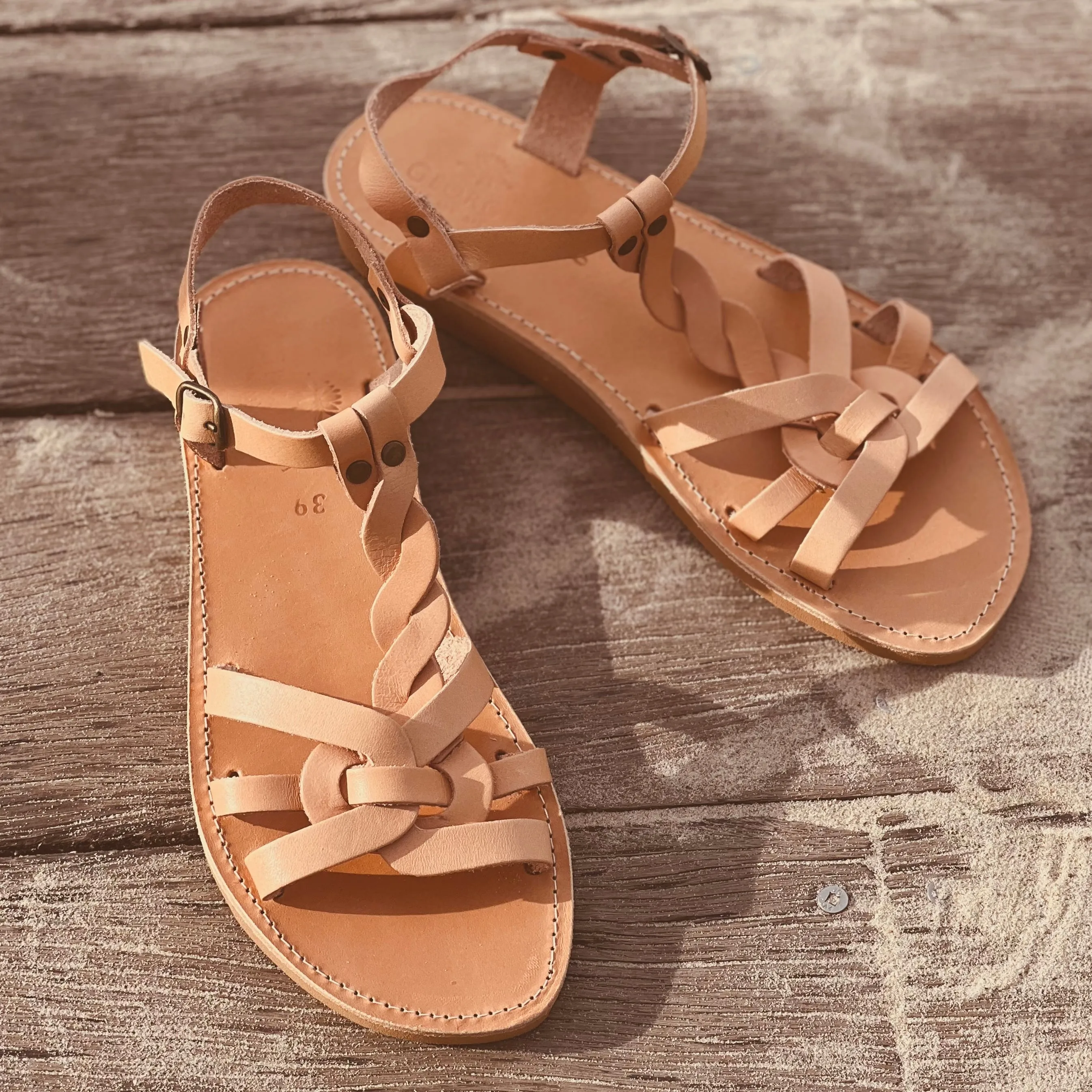 Alaia Sandal- Natural