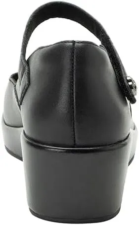 Alegria Women's Hayes Leather Wedge Mary Jane Pump