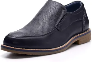 Alpine Swiss Carter Mens Slip On Loafers Snakeskin Dress Shoes