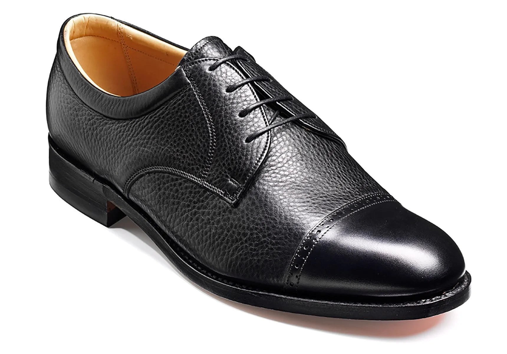 Barker Staines - Black Calf/Softie - 8.5 H