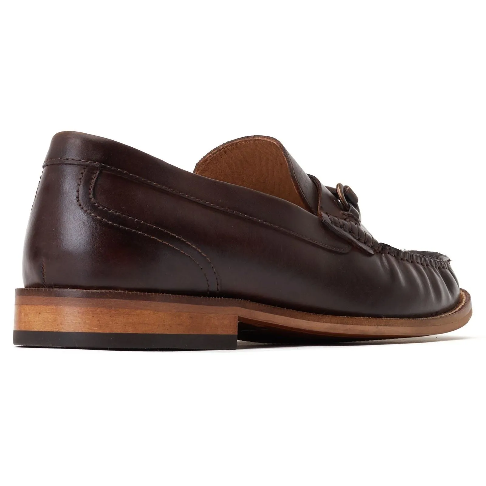 Base London Madison Leather Men's Burnt Tan Loafers