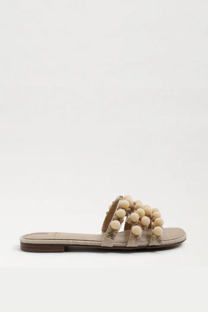 Bay Embellished Slide Sandal
