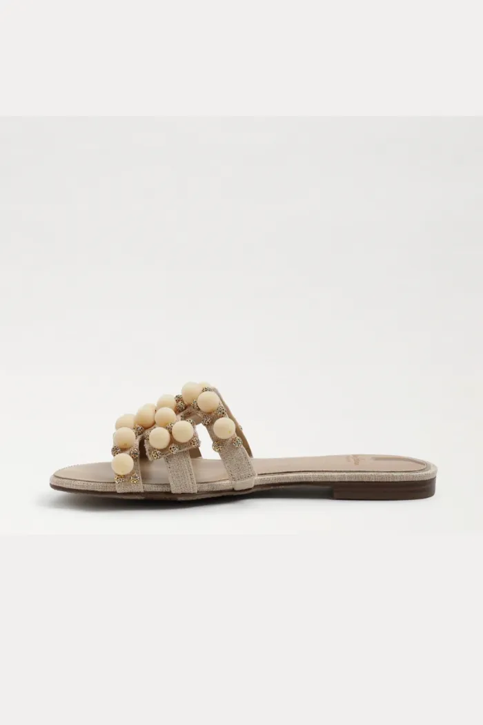 Bay Embellished Slide Sandal