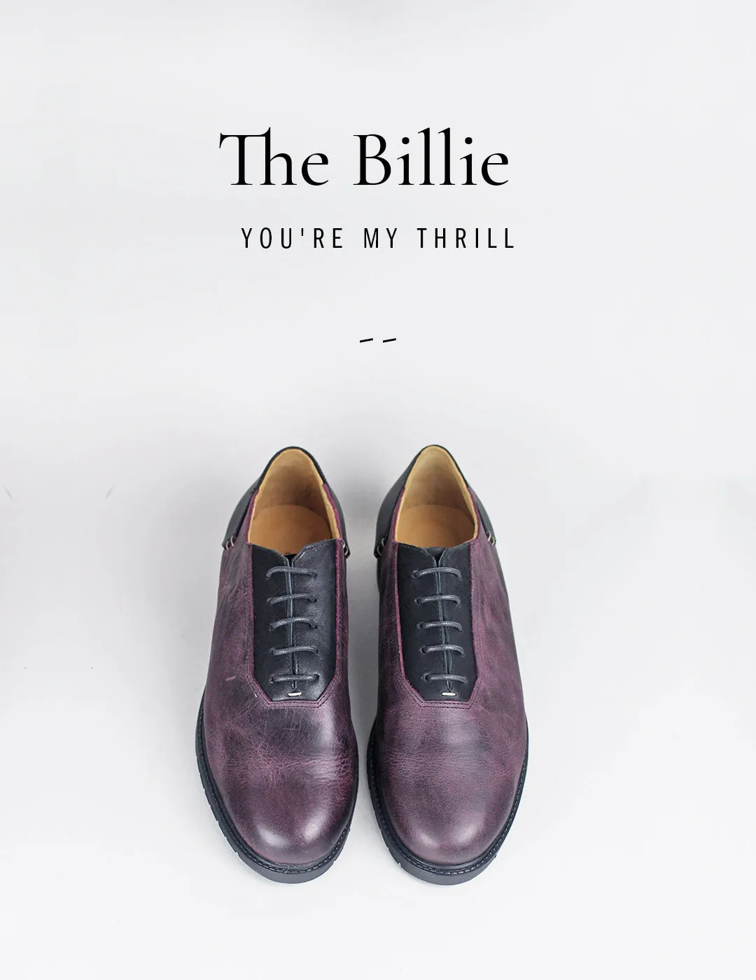 BILLIE - BURGUNDY