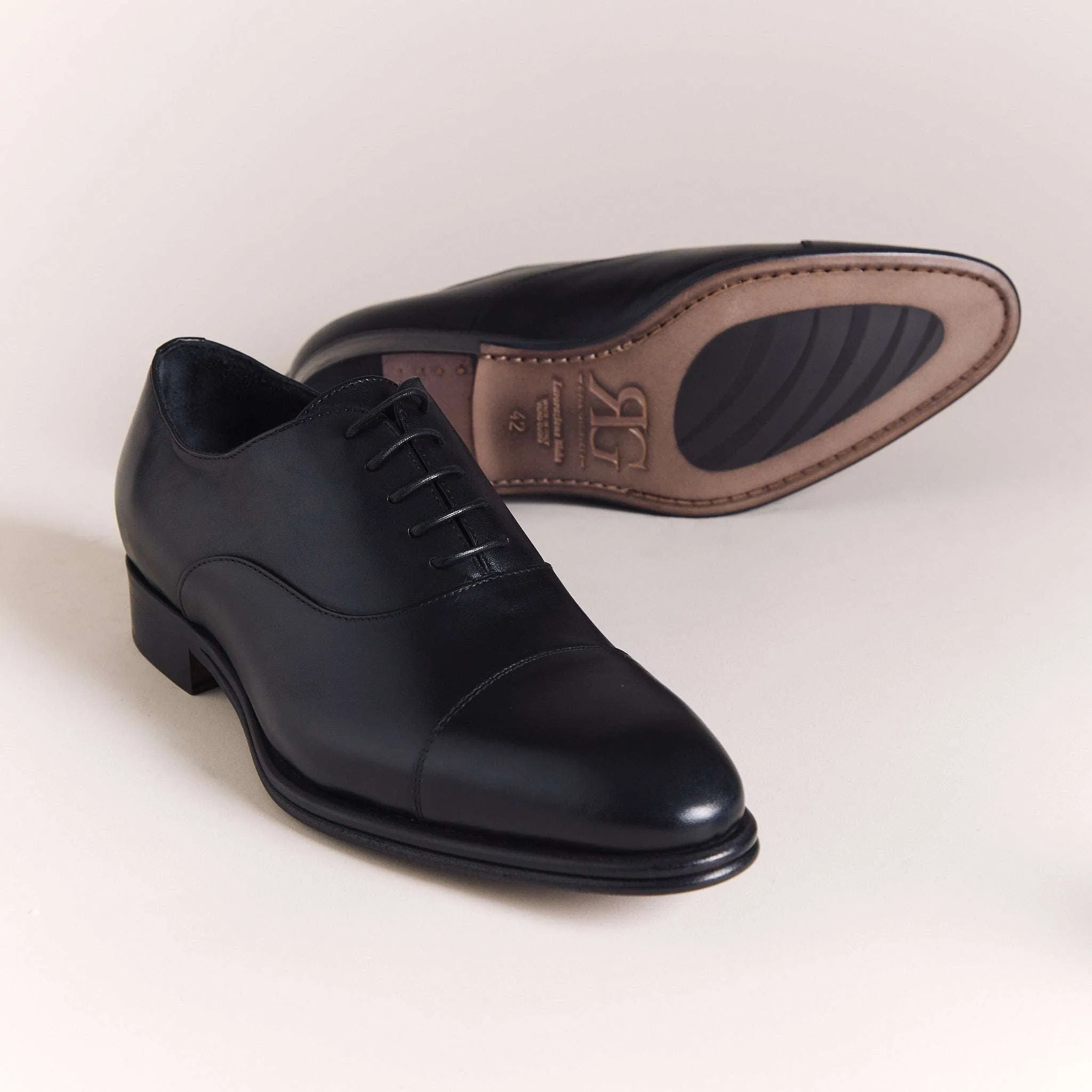 Black 'Lucca' Oxfords