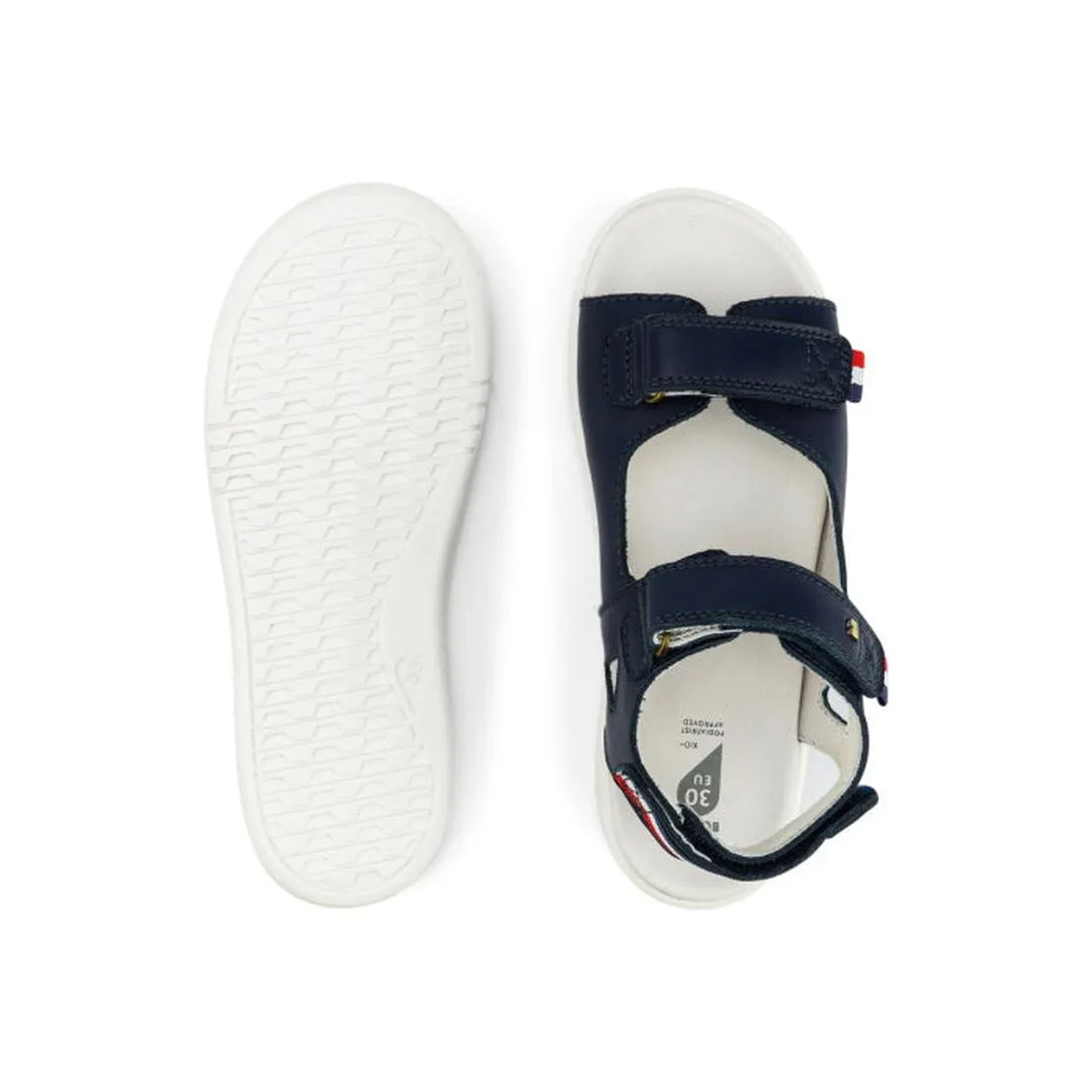 Bobux Kid   Plus Rise Open Toe Sandal Navy 839101 Clearance
