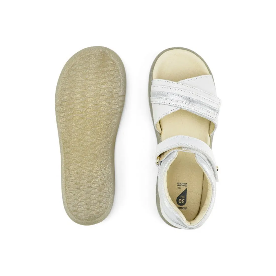 Bobux Kids   Plus Girls Magic White 838805 CLEARANCE Last Size