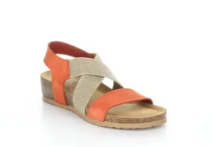 BOS & CO LAZO MANDARINO NUBUCK