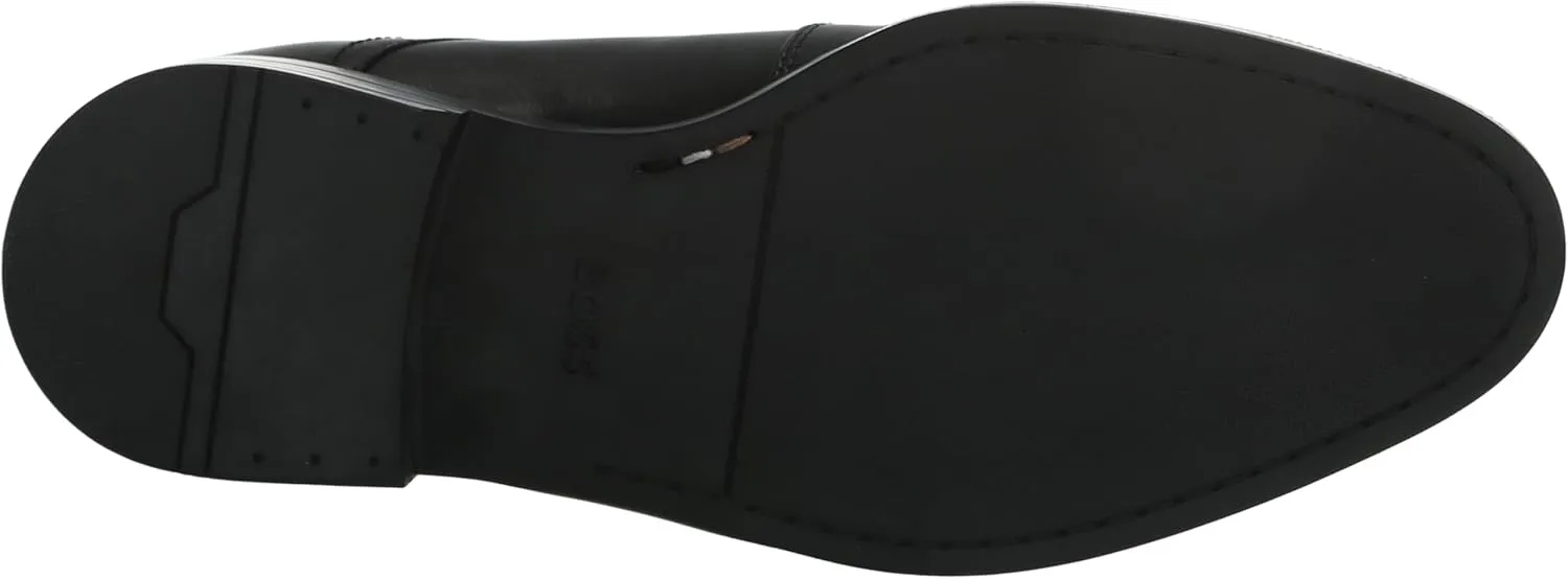 BOSS Men's Tayil Shaded Leather Derby Dress Shoe Oxford Flat