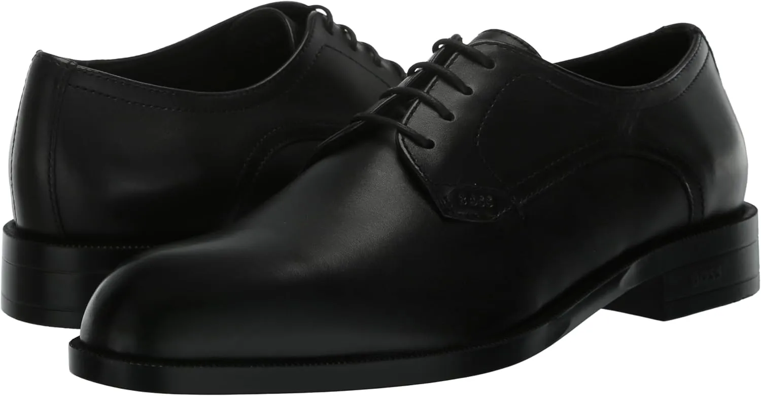 BOSS Men's Tayil Shaded Leather Derby Dress Shoe Oxford Flat