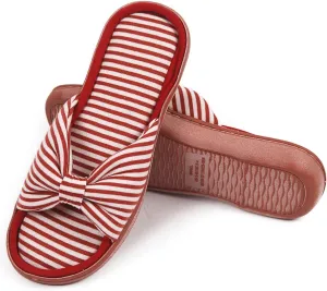 Caramella Bubble Womens Open Toe Summer Bedroom Slippers Memory Foam Sandal Home Ladies Comfy Slippers