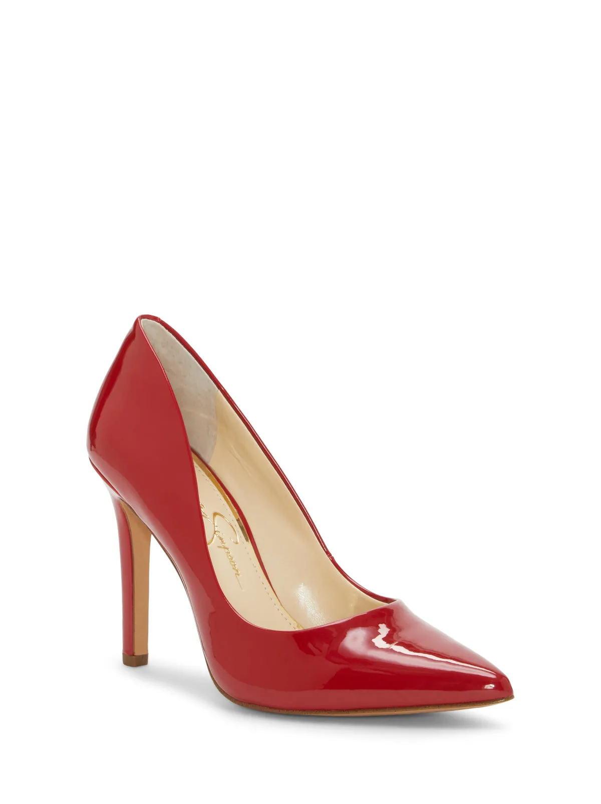 Cassani Pump in Red Muse