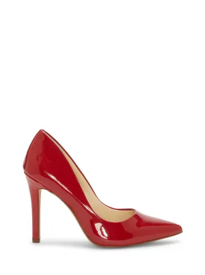 Cassani Pump in Red Muse