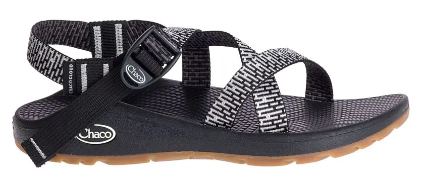 Chaco  Z/Cloud Penny Black/White Sports Comfort Womens Sandals J106604