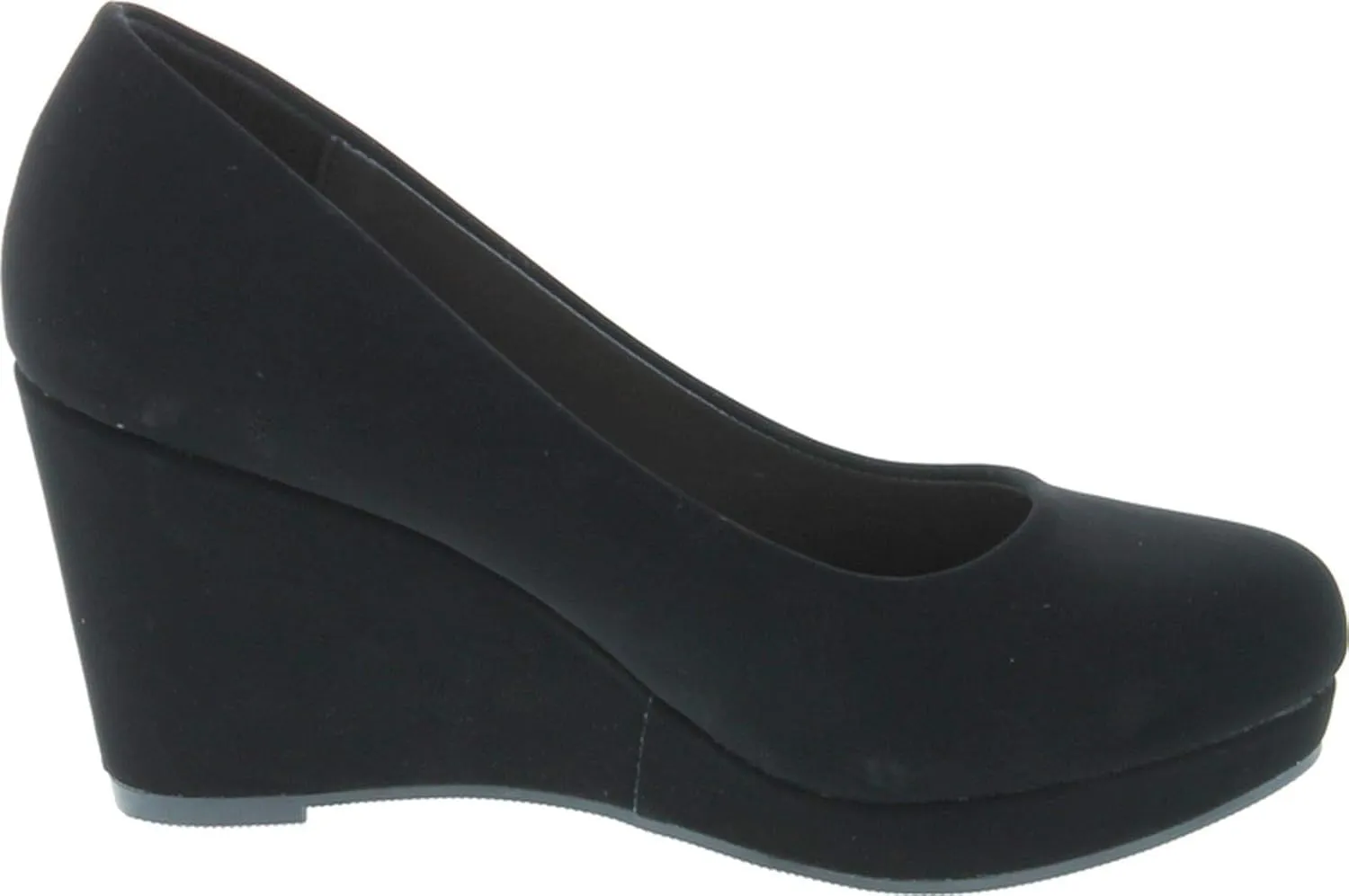 CITYCLASSIFIED Mark/Thomas ~ Womens Mary Jane Strap Comfortable Office Dress Platform Wedge Pump Heel Shoes