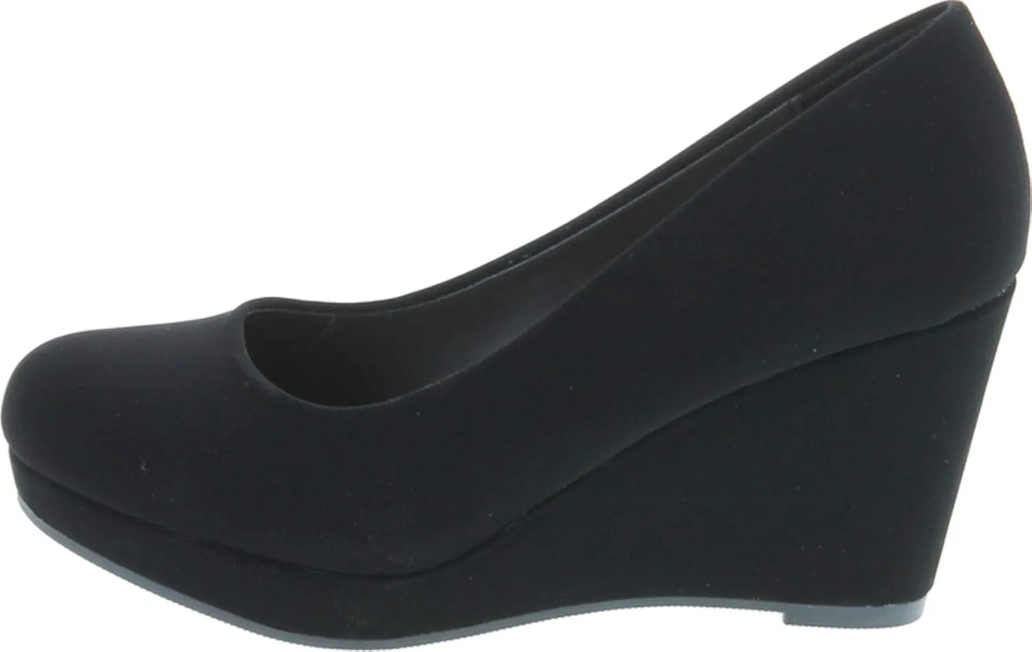 CITYCLASSIFIED Mark/Thomas ~ Womens Mary Jane Strap Comfortable Office Dress Platform Wedge Pump Heel Shoes