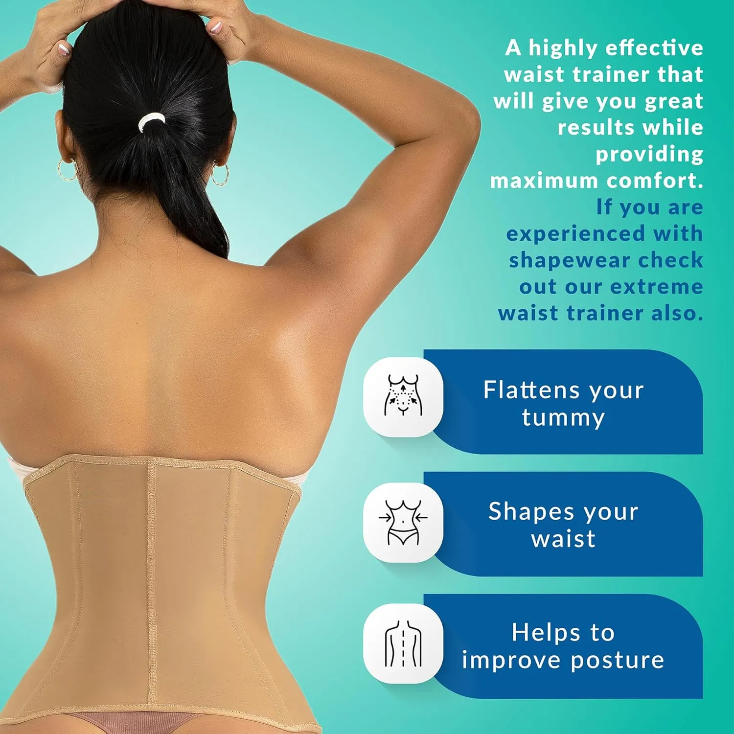 Colombian Waist Trainer Cinturilla Moldeadora Fajas For Women Corset Cincher Colombianas