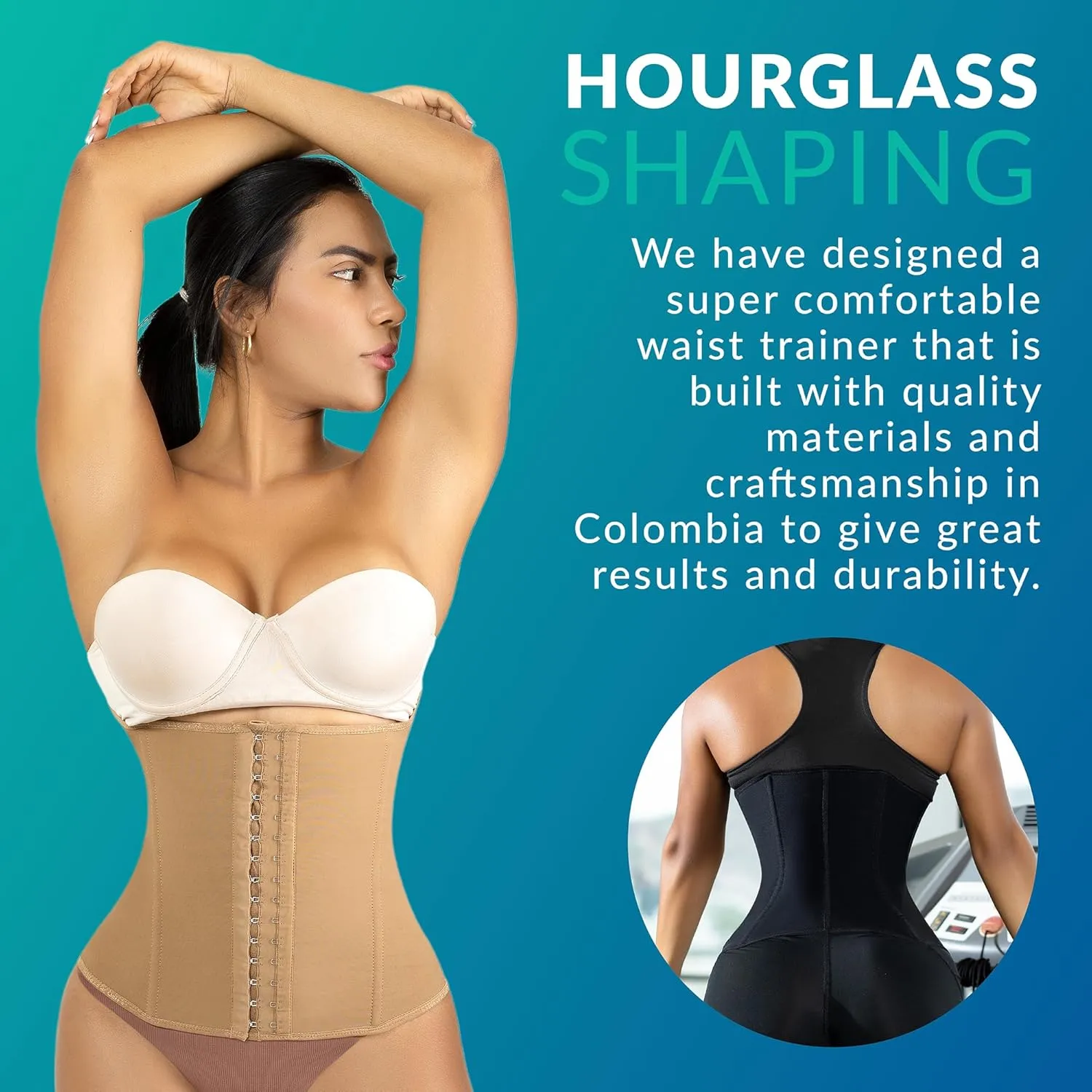Colombian Waist Trainer Cinturilla Moldeadora Fajas For Women Corset Cincher Colombianas