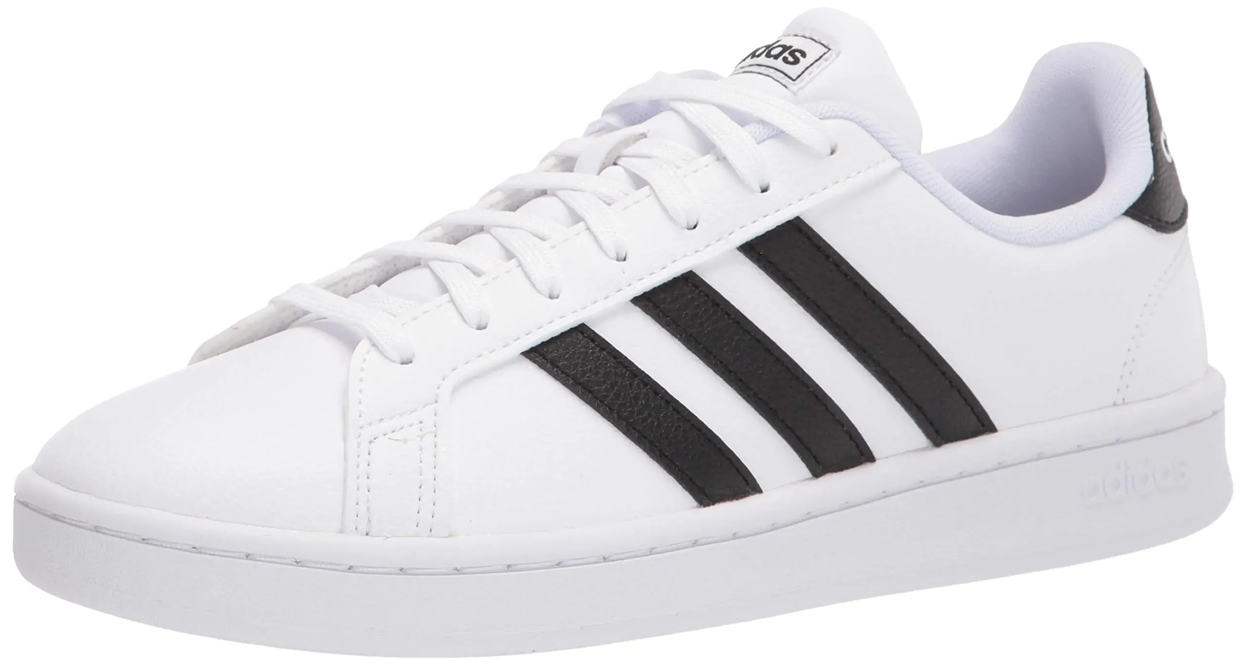 Court Womens adidas Product diversity Exclusive promotion 8.5 Grand White/Black/White Shoe