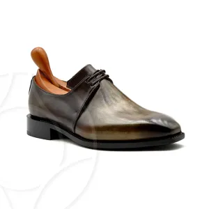 DANNY 2 eyelet Derby Crafted in Hand Patina Leather