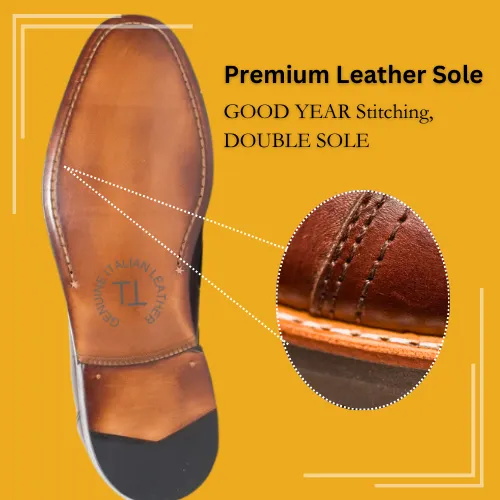 DANNY 2 eyelet Derby Crafted in Hand Patina Leather