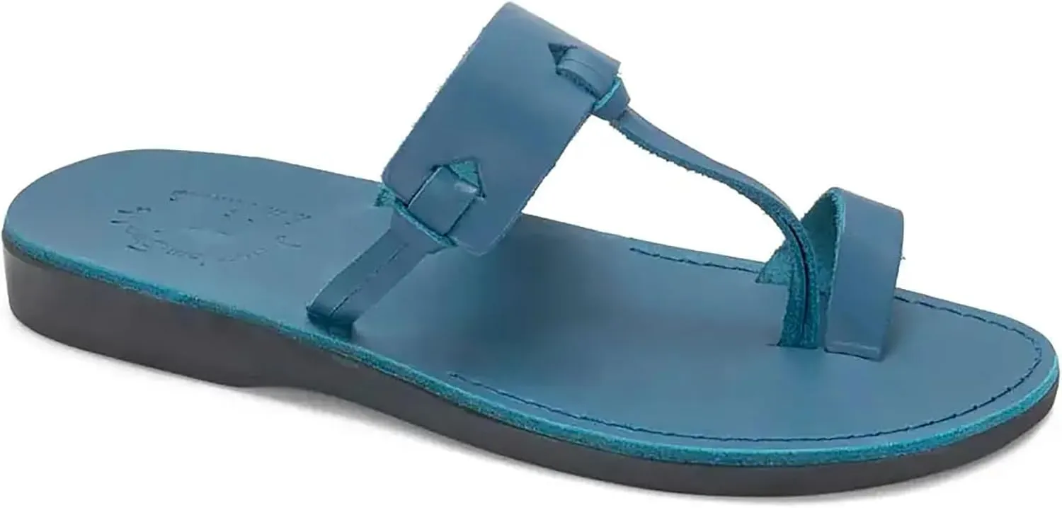 David - Leather Open Toe Sandal - Mens Sandals