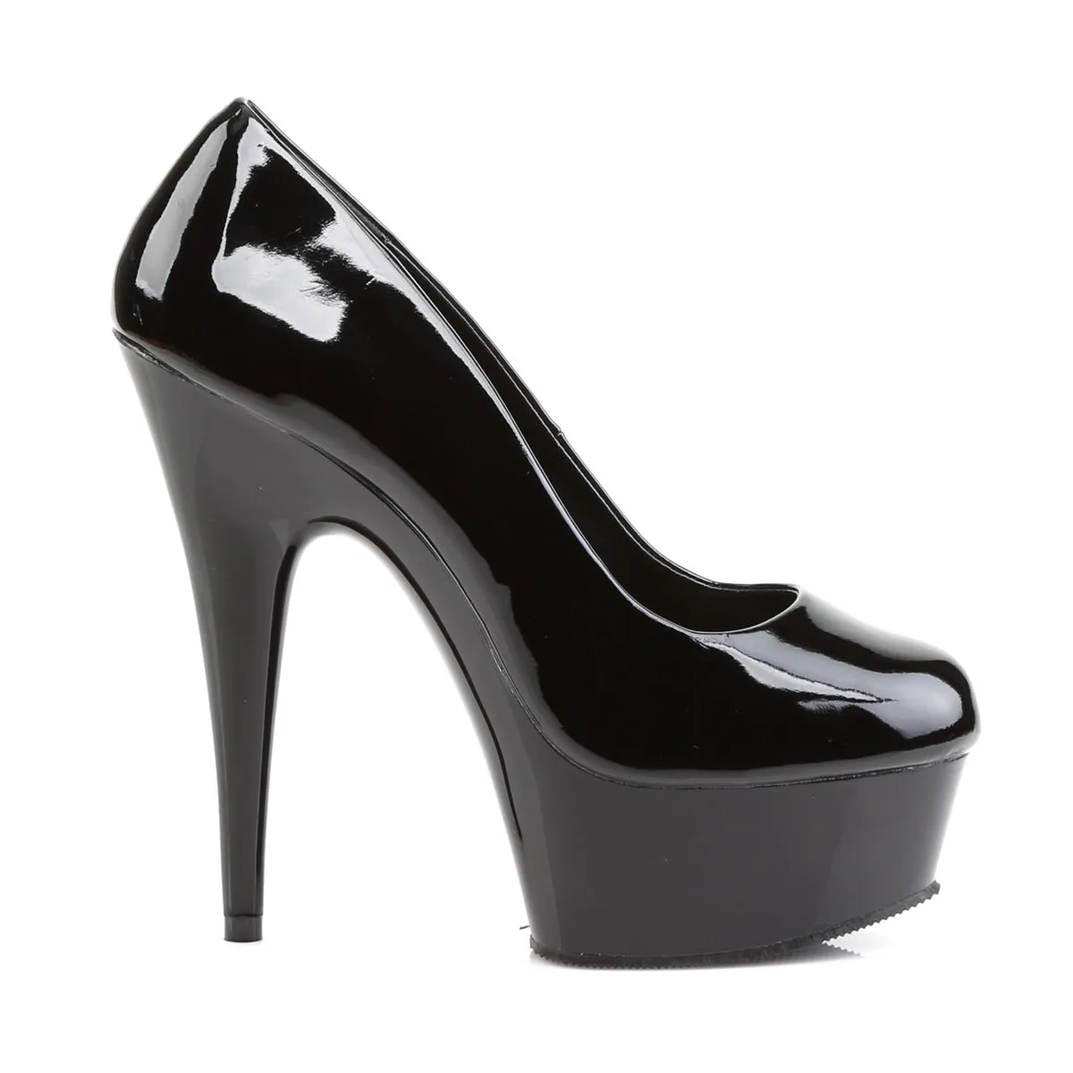 DELIGHT-685 - Blk Pat/Blk