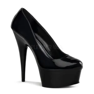 DELIGHT-685 - Blk Pat/Blk
