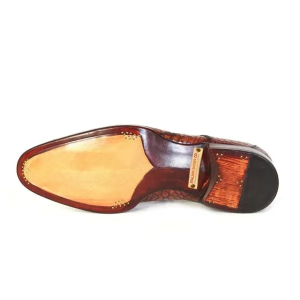 Derby Blucher Genuine Leather Hand Crafted Shoes