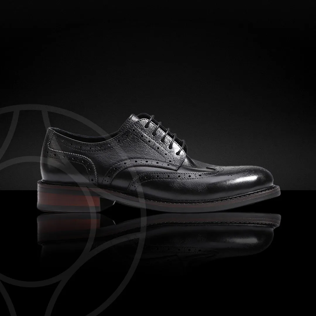 DIEGO Classic Derby Leather Shoes
