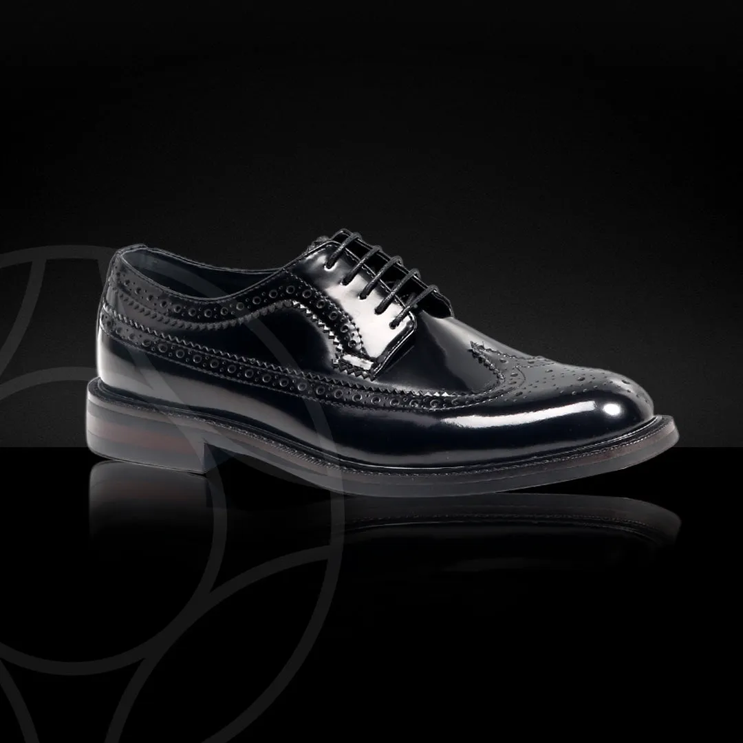 DILLION Classic Derby Leather Shoes