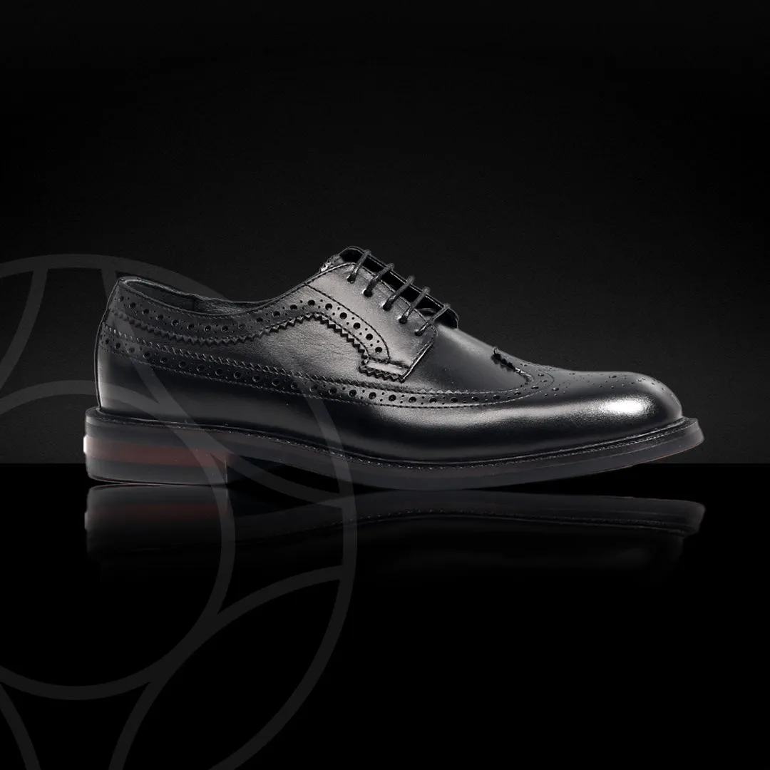 DILLION Classic Derby Leather Shoes