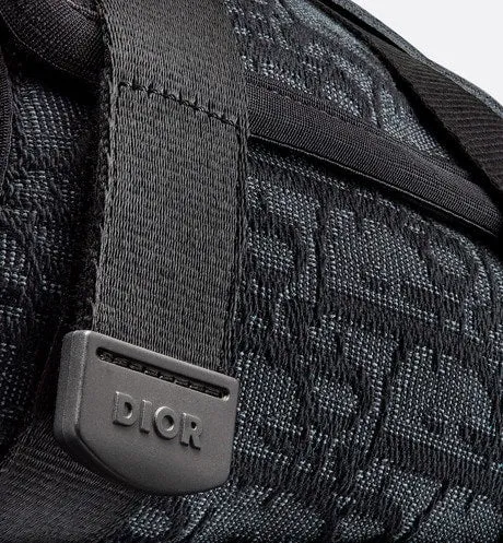Dior Alpha Sandal • Black Dior Oblique Jacquard