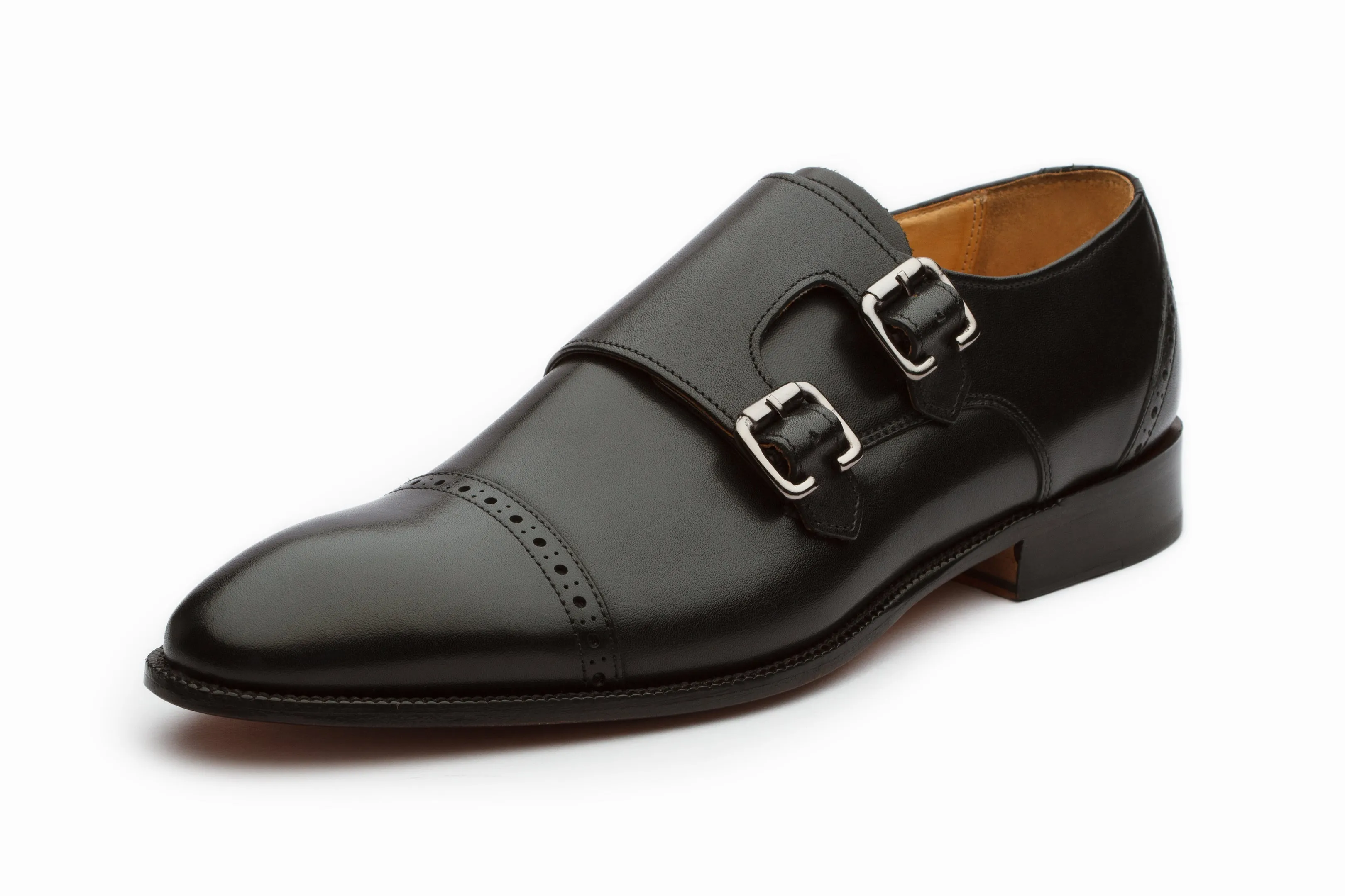 Double Monkstrap - Black