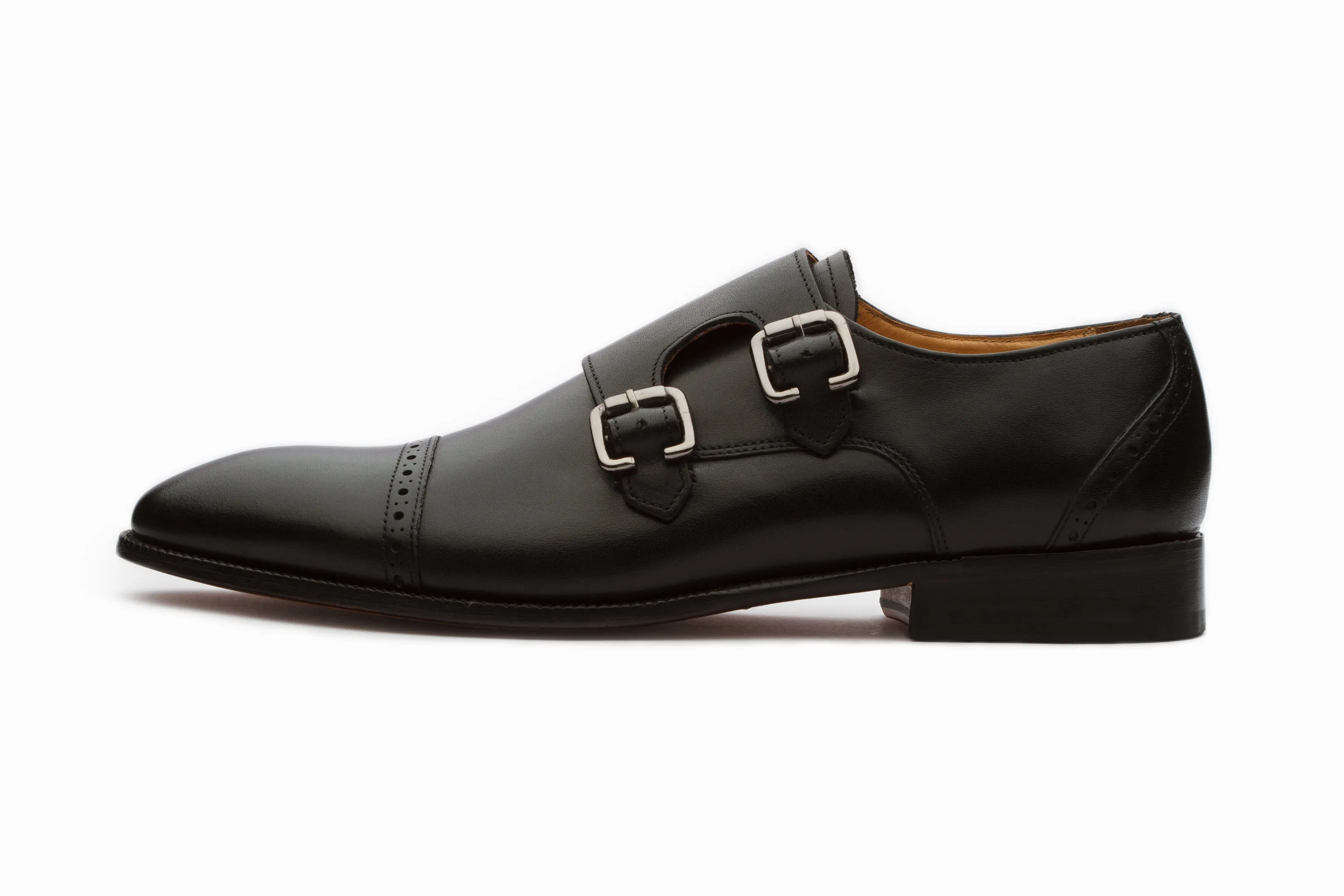 Double Monkstrap - Black