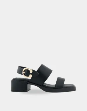 Dove Black Nappa Pu