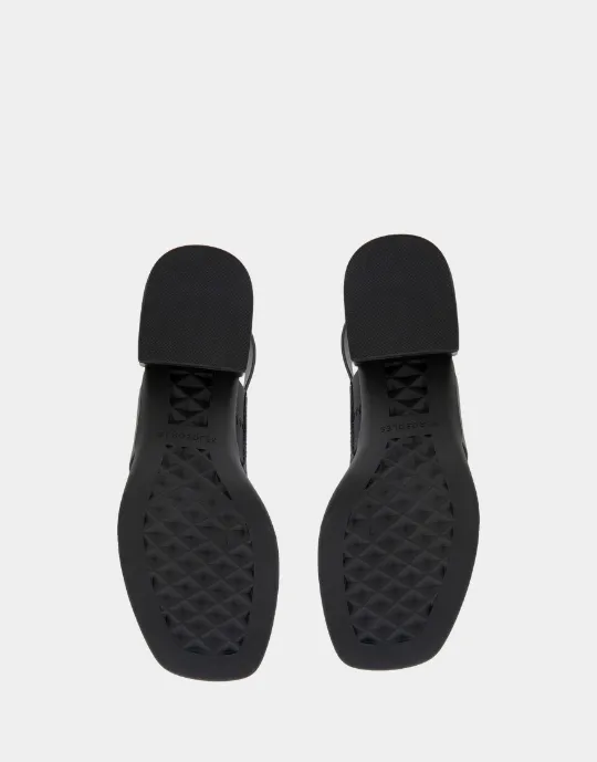 Dove Black Nappa Pu
