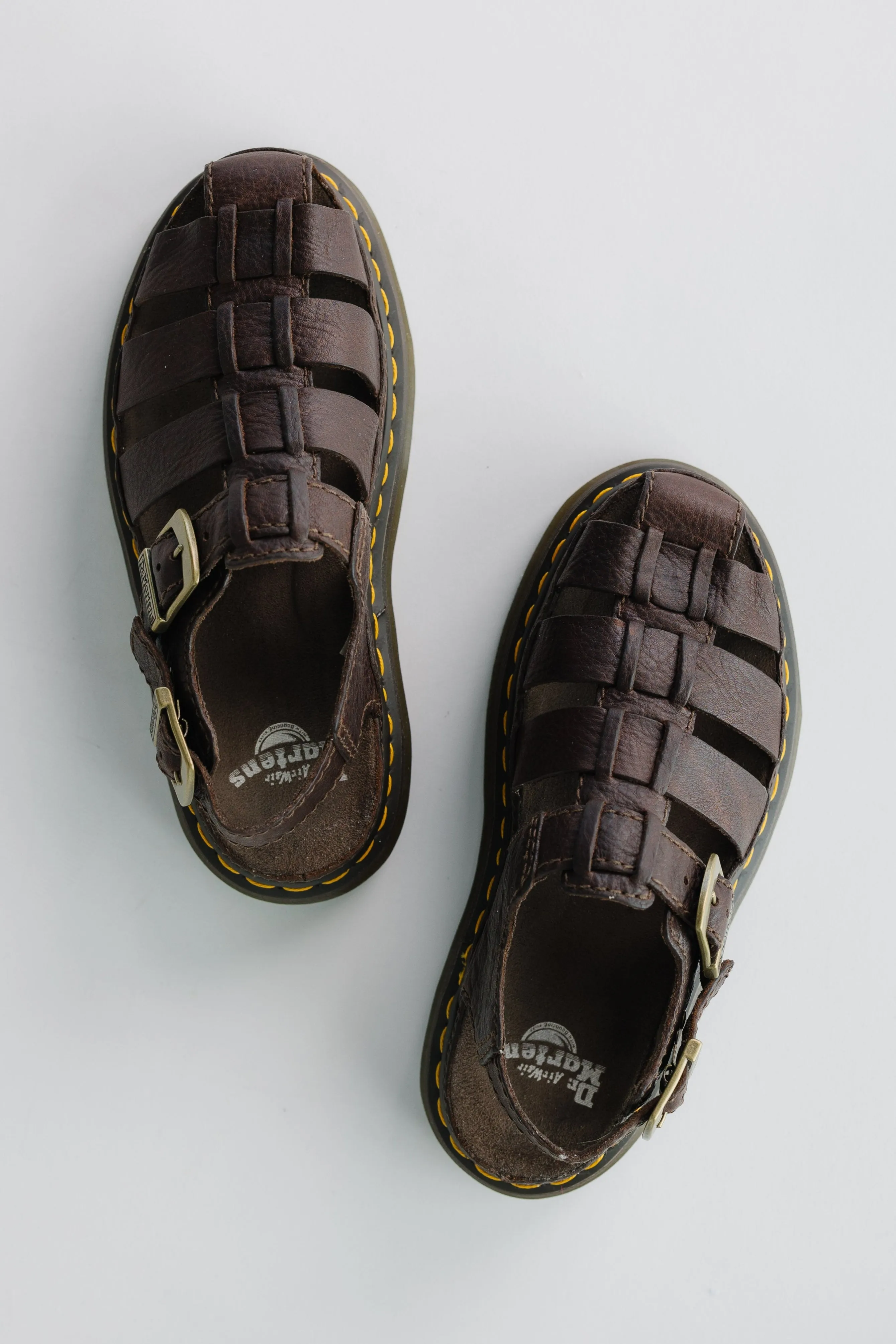 Dr Martens Wrenlie Dark Brown Grizzly
