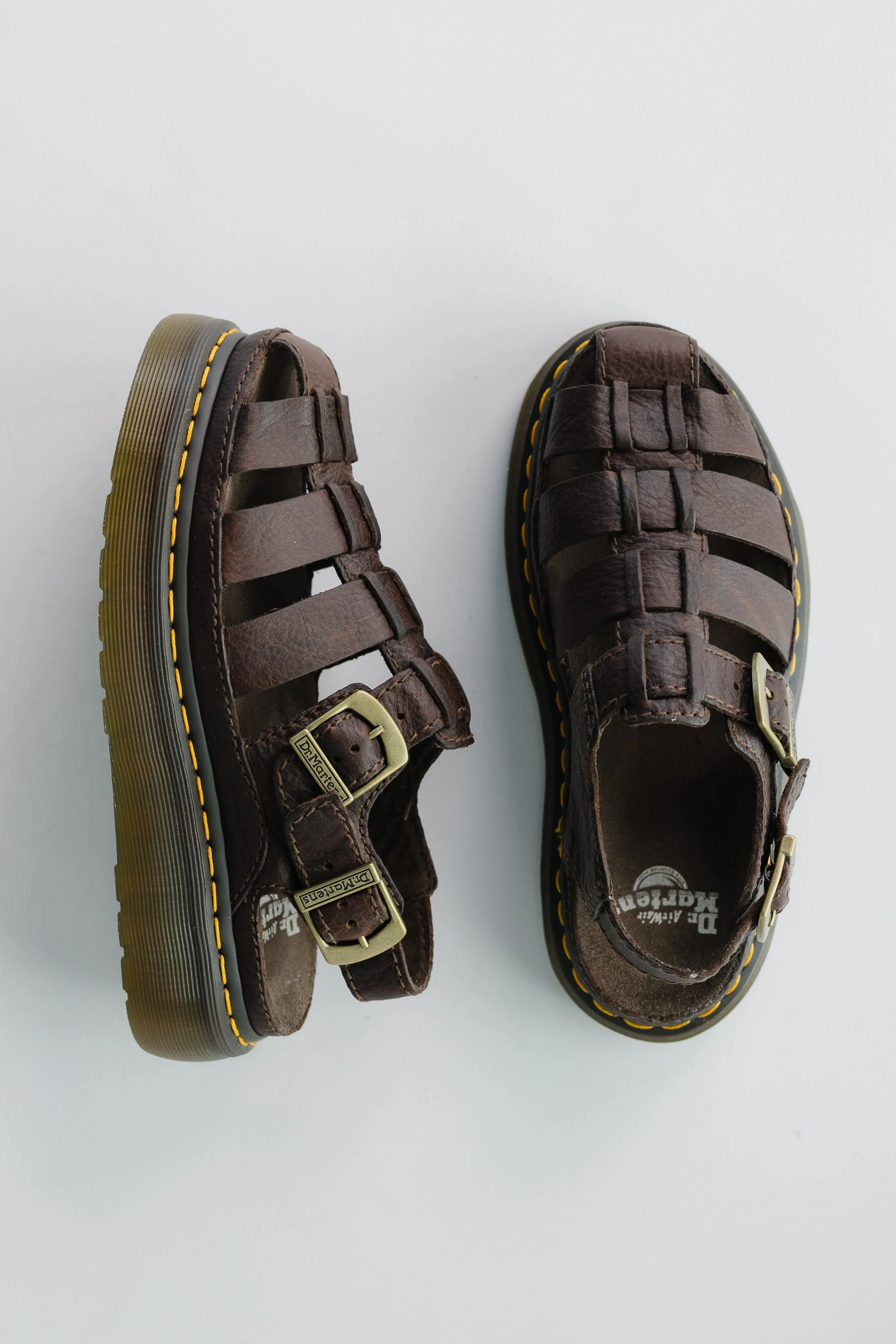 Dr Martens Wrenlie Dark Brown Grizzly
