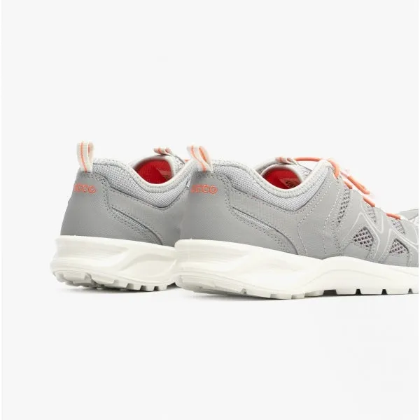 ECCO TERRACRUISE LT Womens Mesh Trainers Silver Grey