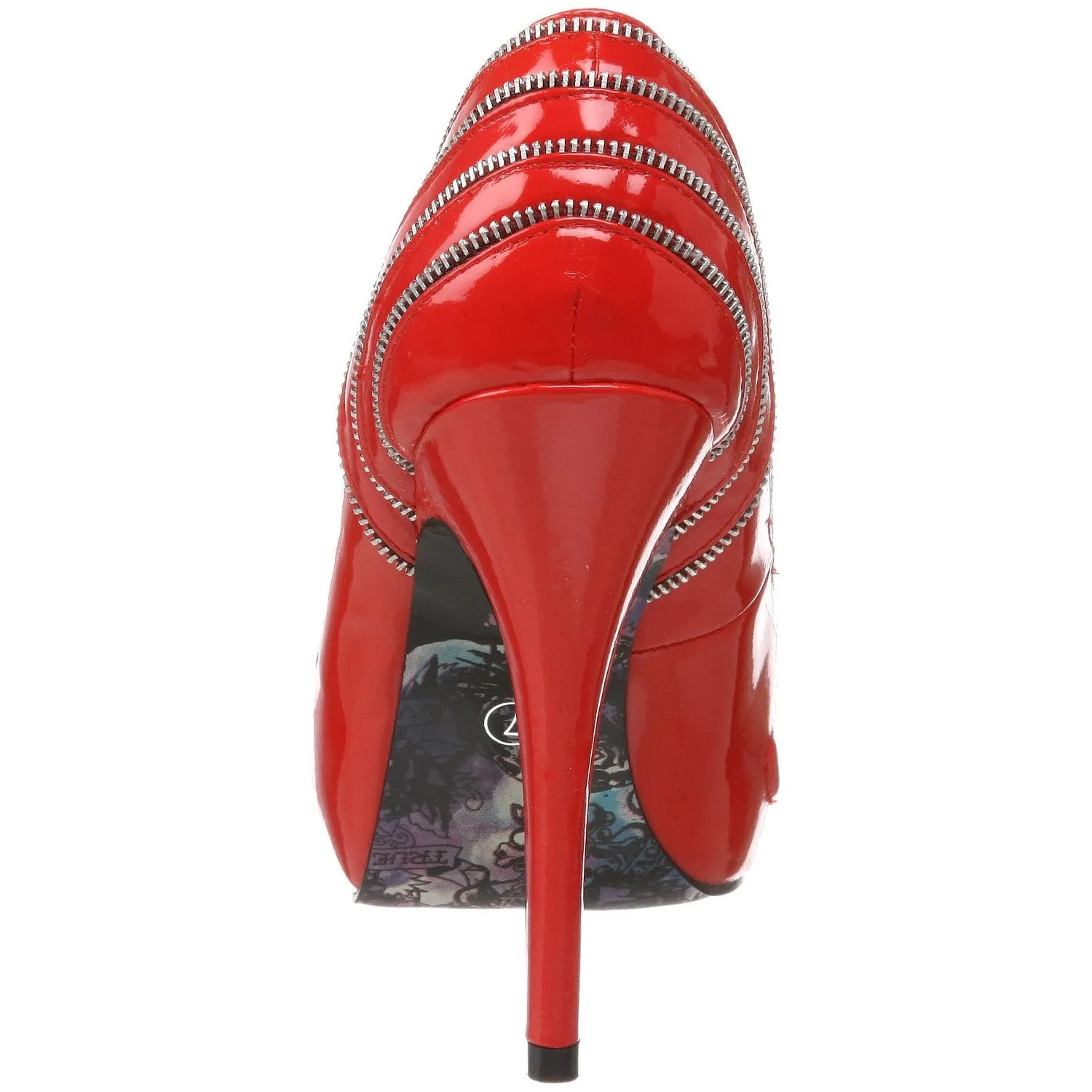 Ed Hardy Women's Singapore Platform Pump,Silver-10FSG104W,10 M US