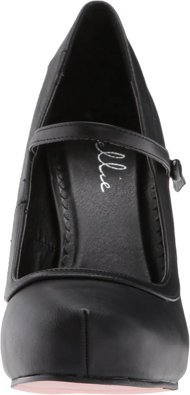 Ellie Shoes Women's 423-Babydoll Maryjane Platform Pump
