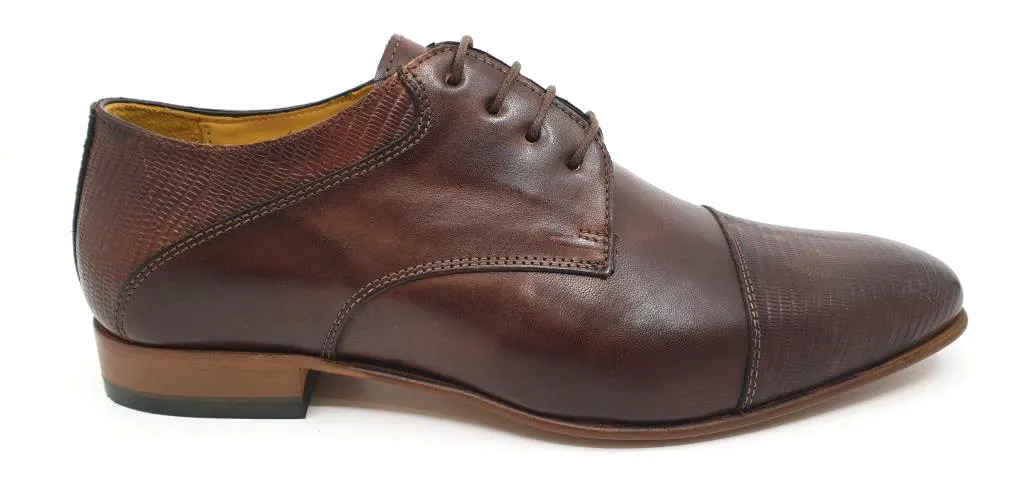 Federick Brandy Men's Toecap Dress Shoes