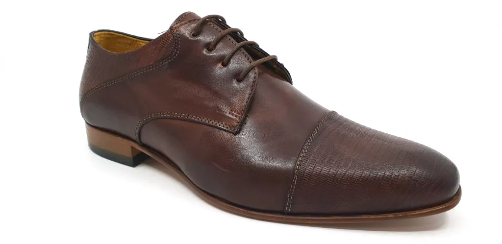 Federick Brandy Men's Toecap Dress Shoes